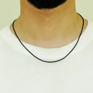 Snake Chain (Round) - Black