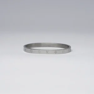 LV Engraved Bracelet / Cuff