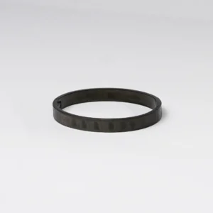 Roman Numeral Bracelet / Cuff - Black