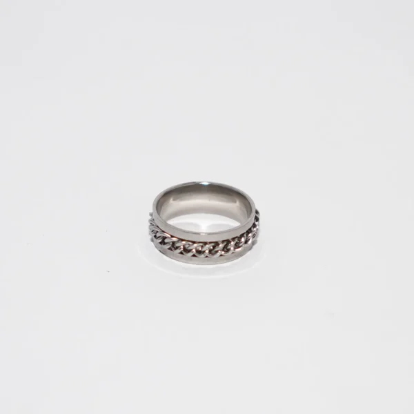 Chained Signet Ring