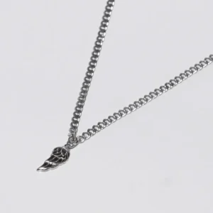 Silver Feather Pendant